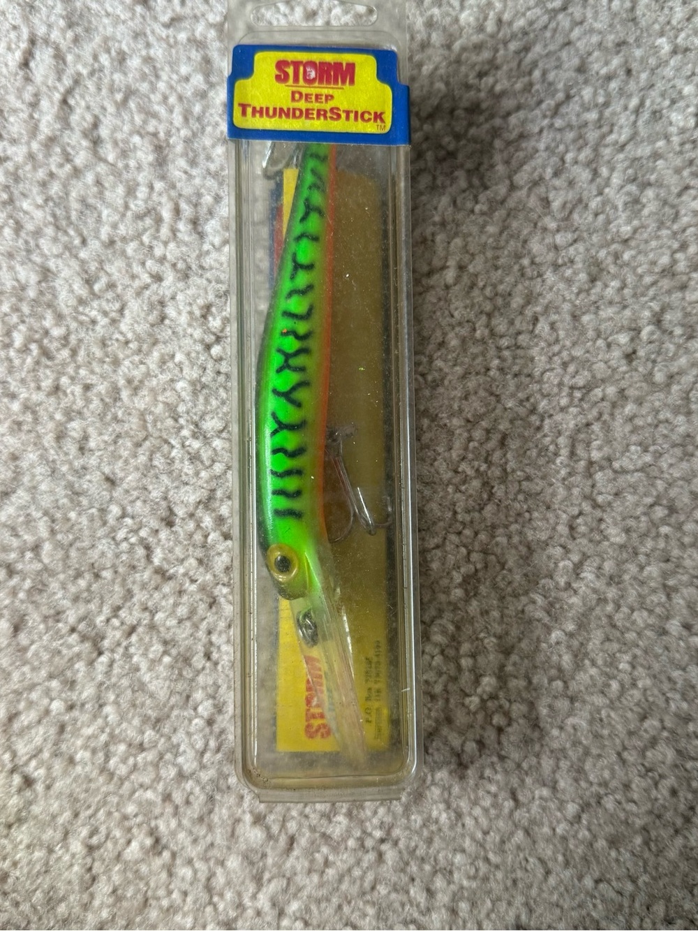 Storm Vintage Deep ThunderStick DAJ74 Deep Diver Crankbait 6 in 1/2 oz